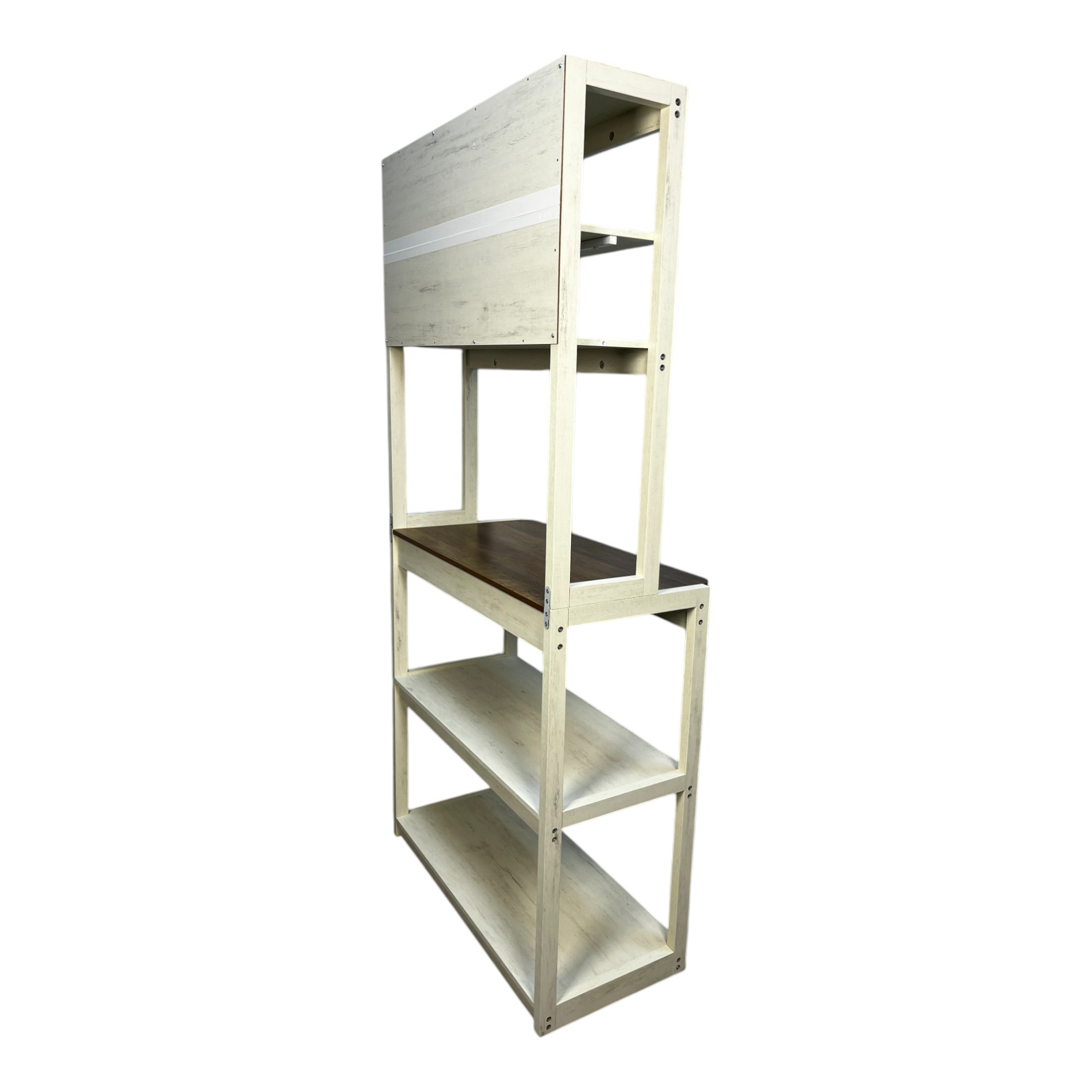 5 Levels Of Kitchen Storage Cabinets, Coffee Bar, Kitchen Shelves, Microwave Racks - Image 6